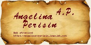 Angelina Perišin vizit kartica